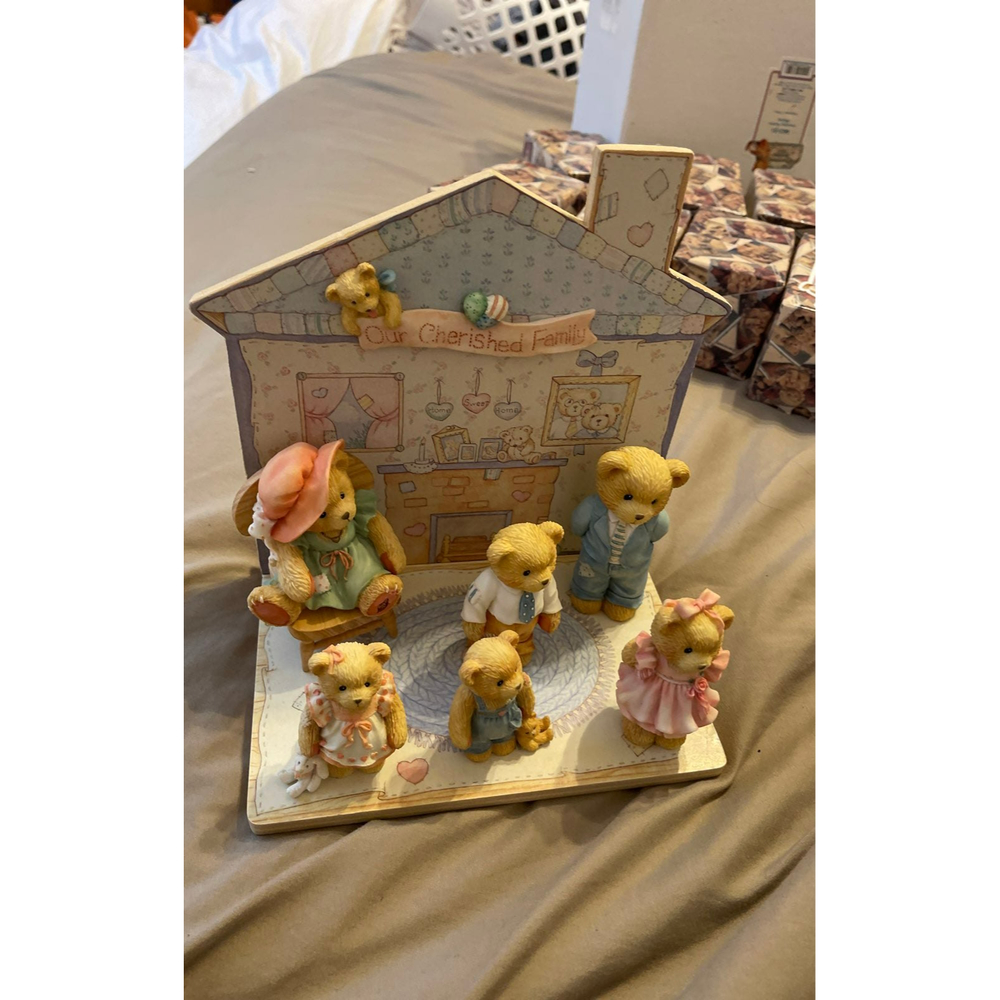 Cherished Teddies Enesco Our Cherished Family FULL SET